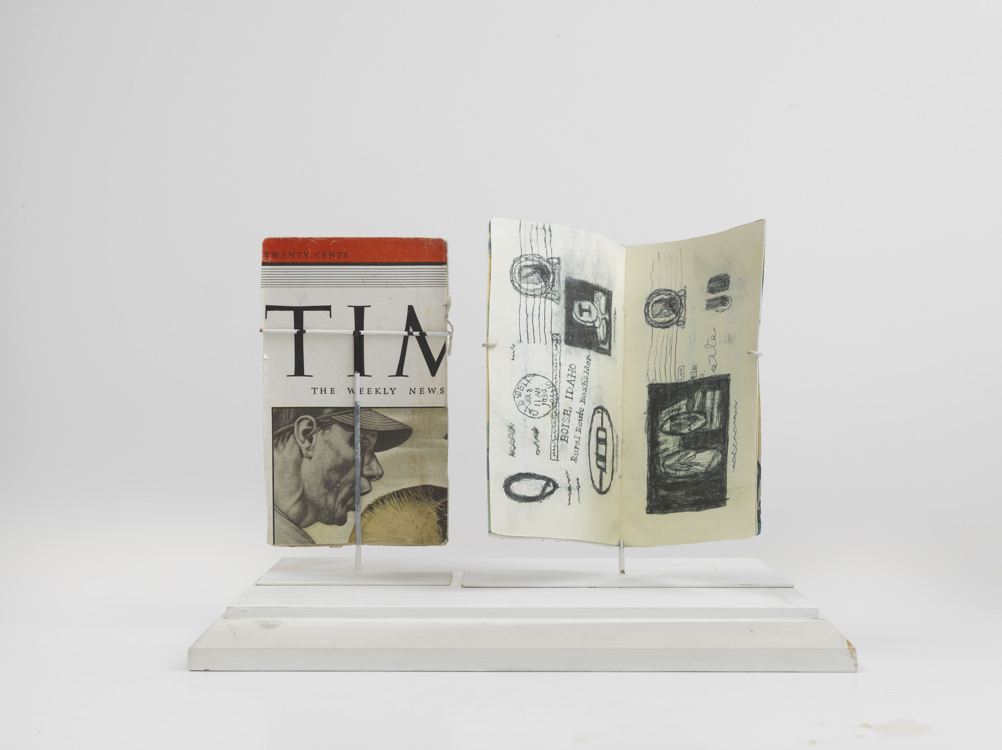 James Castle, Dimensions at Rodder, photo 3