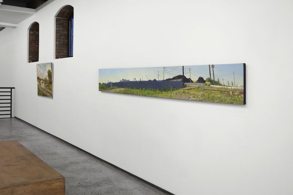 Rackstraw Downes & Stanley Lewis, On-Site at Betty Cuningham, photo 4