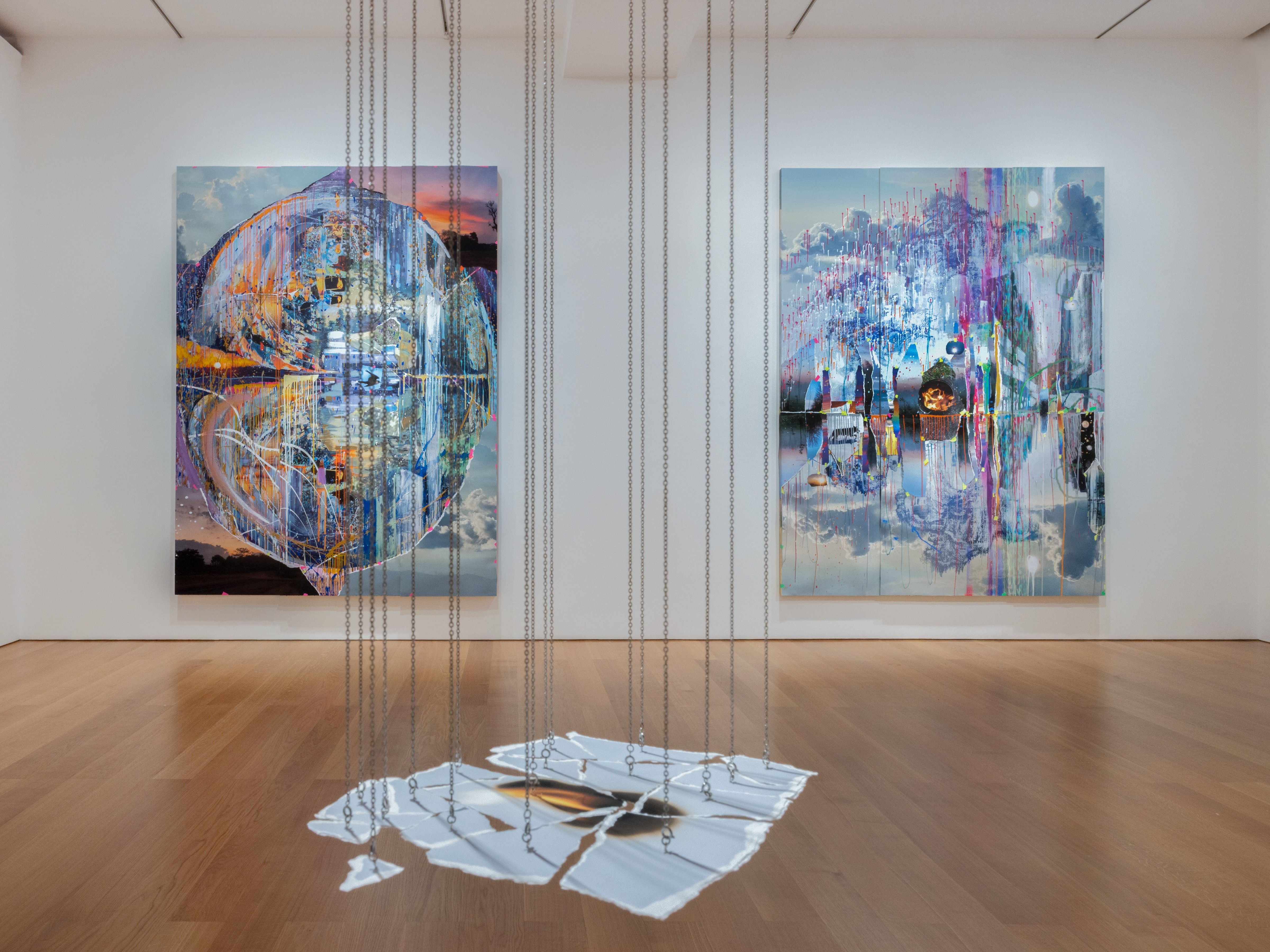 Sarah Sze, Sarah Sze at Gagosian, photo 3