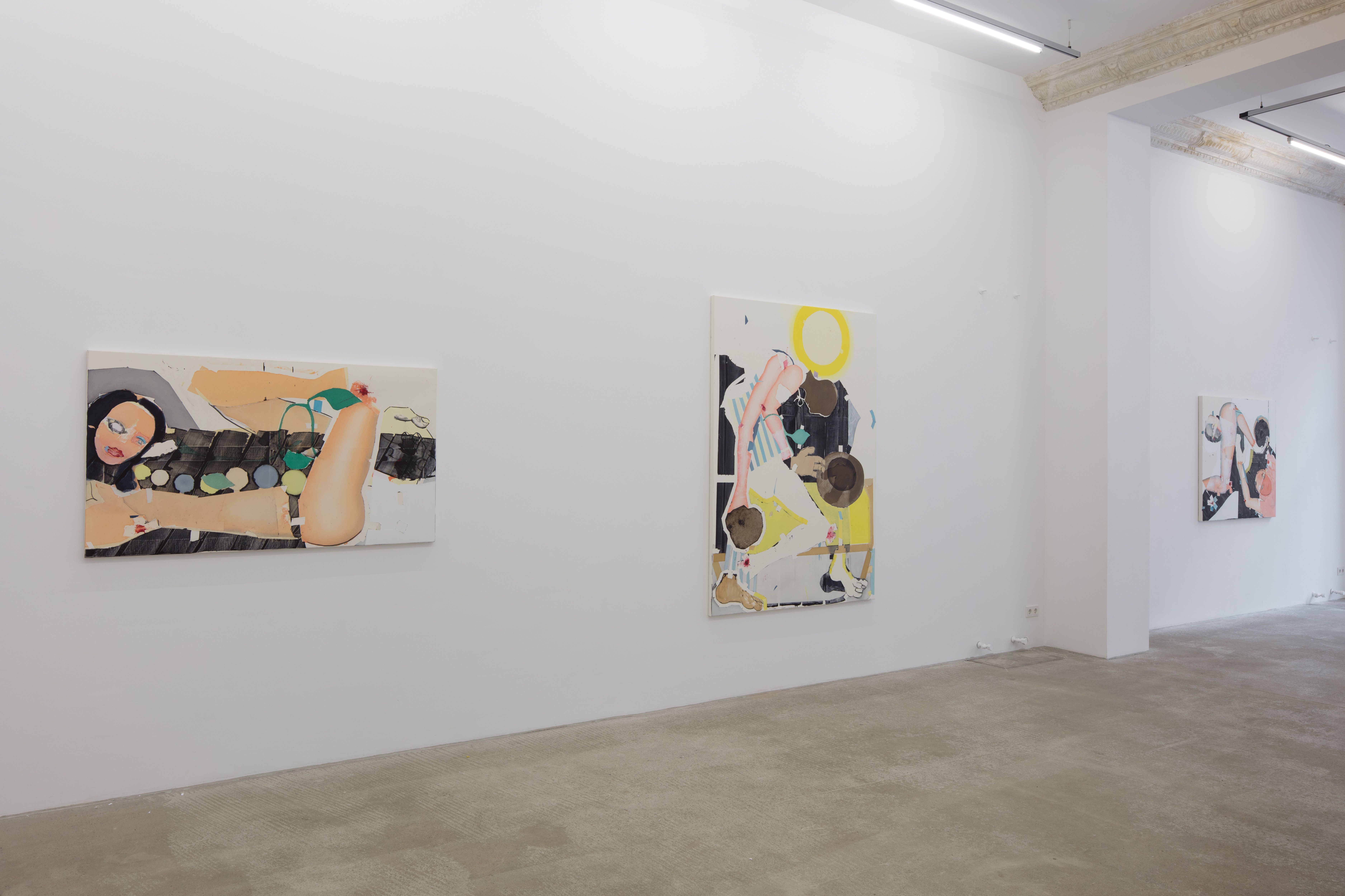 Magnus Plessen, Stencil and Fragment at Daniel Marzona, photo 3