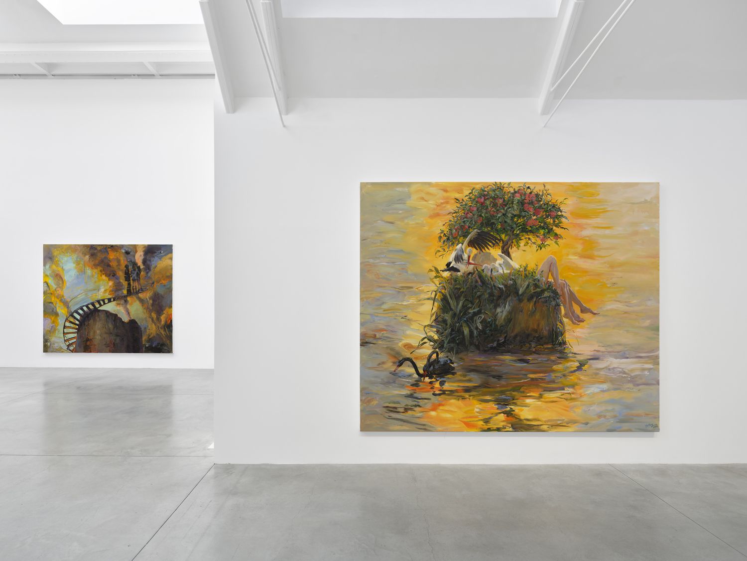 Yu Hong, Islands of the Mind at Lisson, photo 3