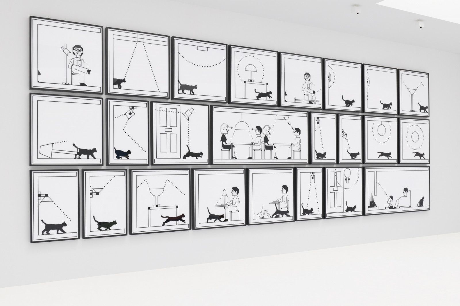 Alex Da Corte, The Dæmon at Matthew Marks, photo 3