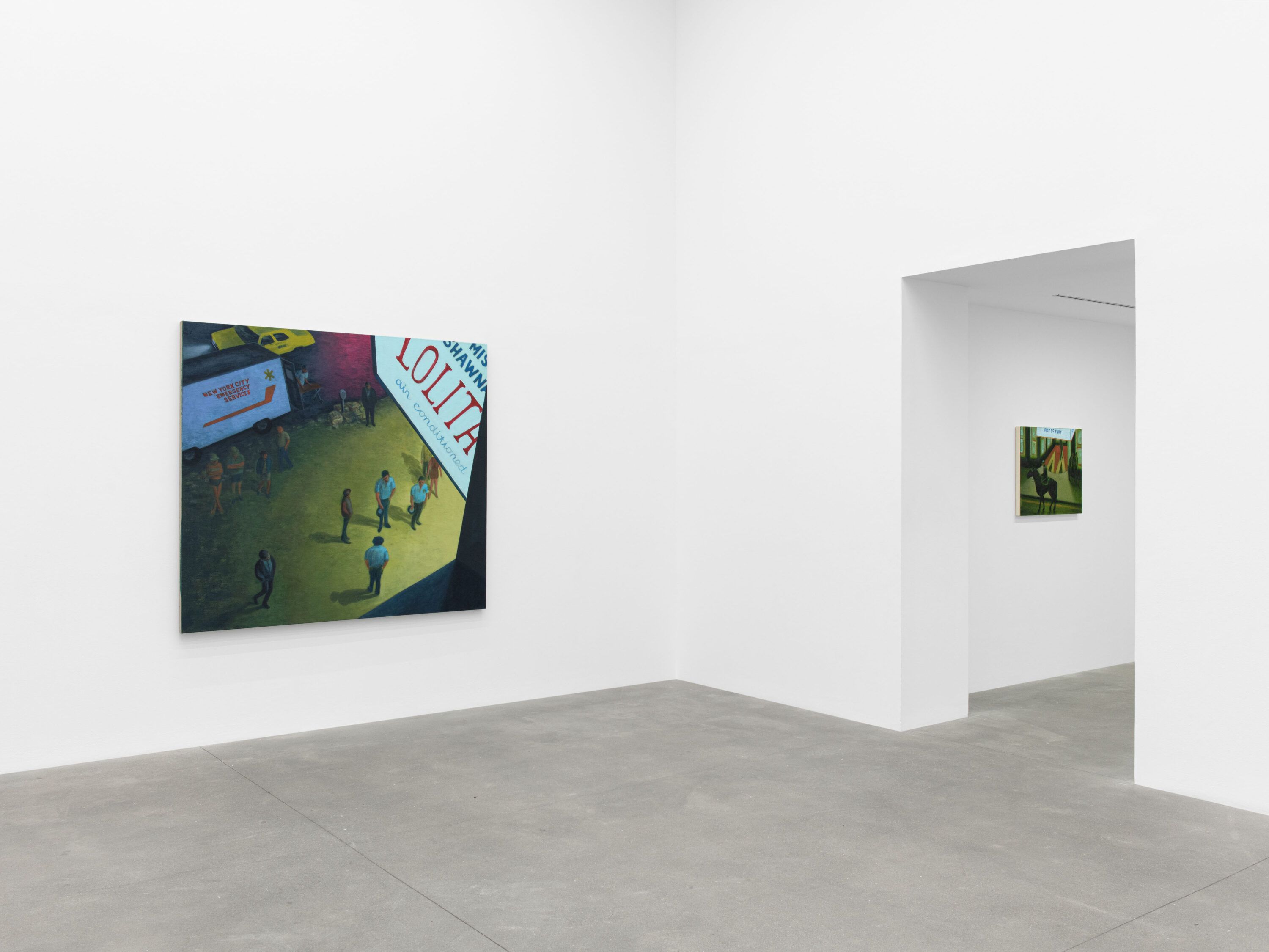 Jane Dickson, Fist of Fury at Alison Jacques, photo 4