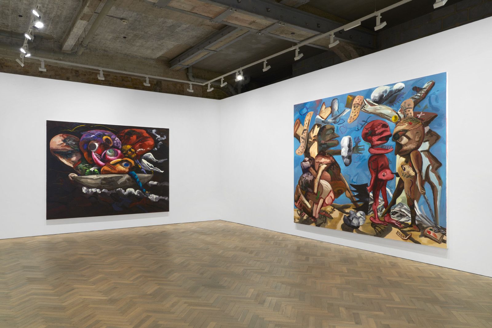 Dana Schutz, Shadow of a Cloud Moving Slowly at Thomas Dane, photo 2
