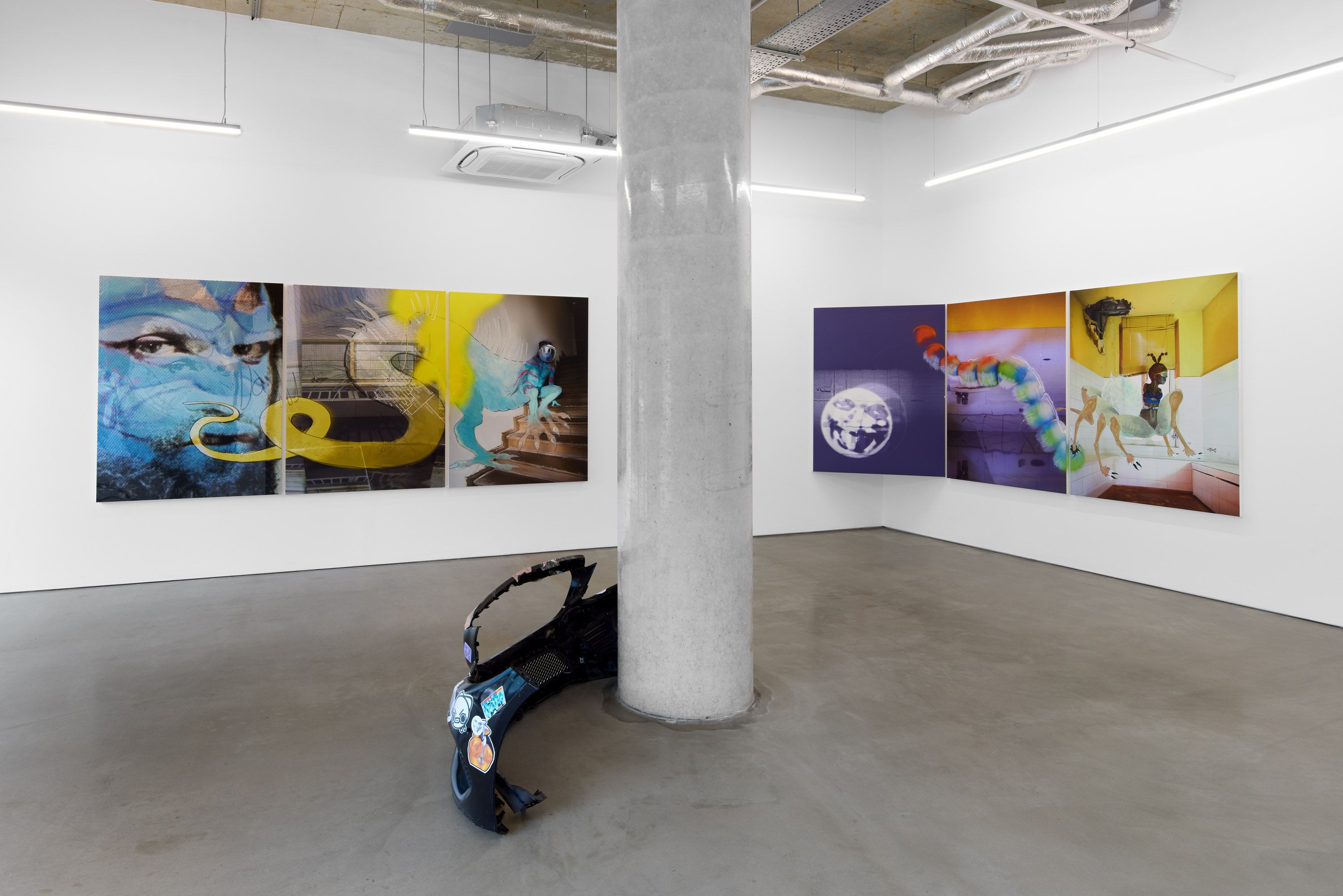 Juliana Huxtable, Heads & Tails in the Struggle for Iconicity at Project Native Informant, photo 2