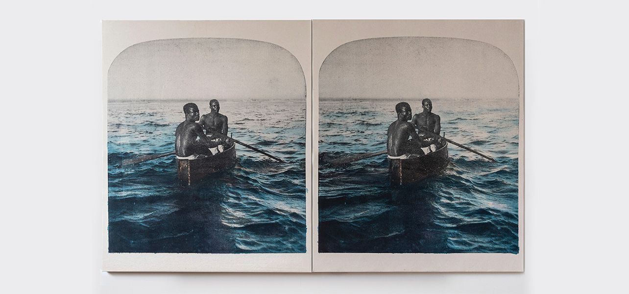 Simon Benjamin, Native Diver at Swivel Gallery, photo 2