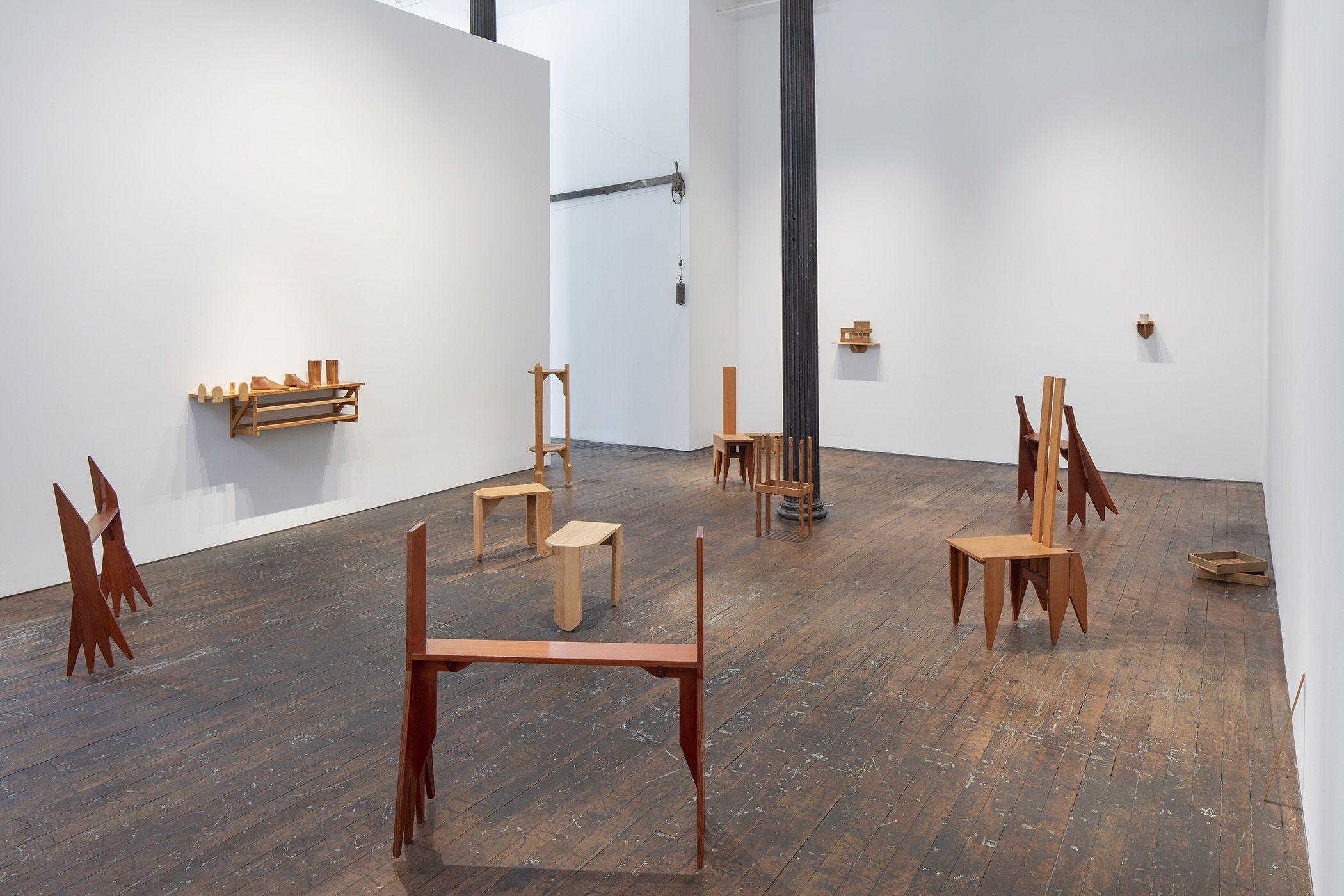 Alex Hay, Wood Furniture/Objects at Peter Freeman, photo 2