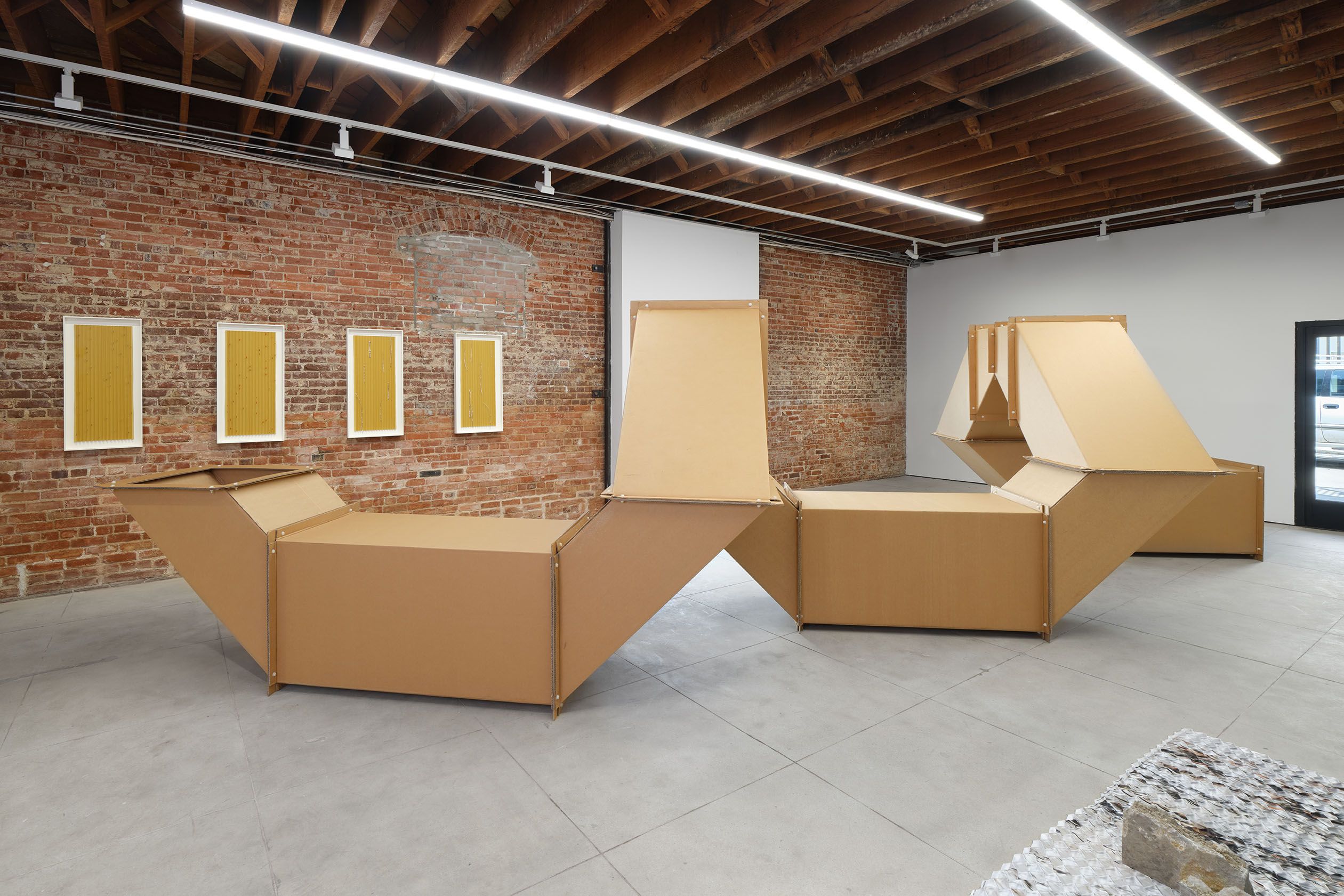 Charlotte Posenenske & Alice Channer, Charlotte Posenenske & Alice Channer at Okey Dokey Konrad Fischer, photo 13