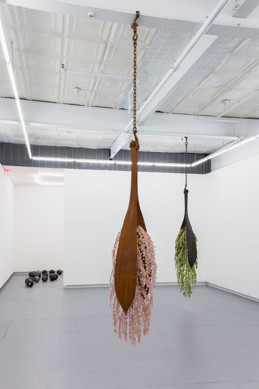 Kathleen Ryan, Pink Hook Iron Eyes at Arsenal Contemporary Art, photo 7