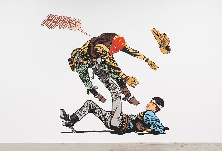 Jerry Kearns & Nora York, Diva's Song at Mike Weiss Gallery, photo 2