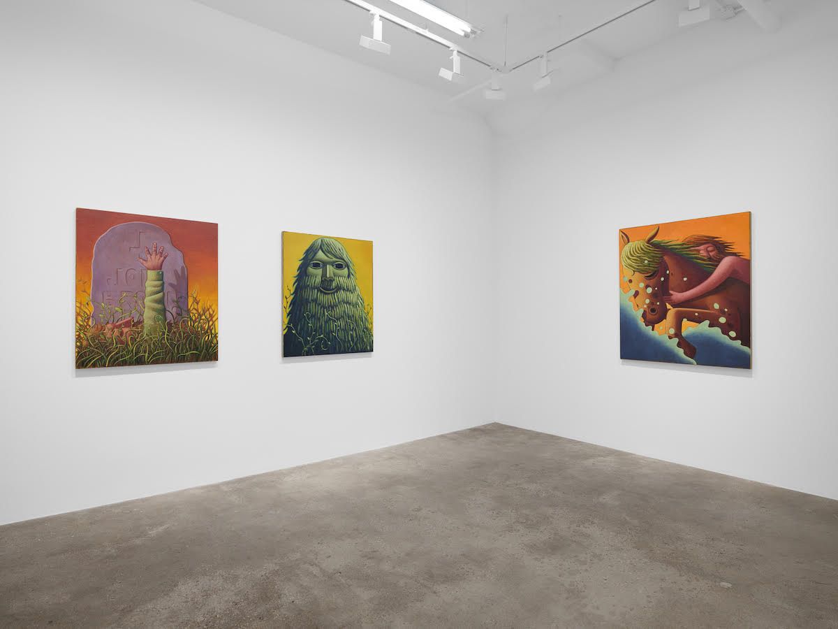 Nat Meade, Hank Stamper’s Bones at Hesse Flatow, photo 2