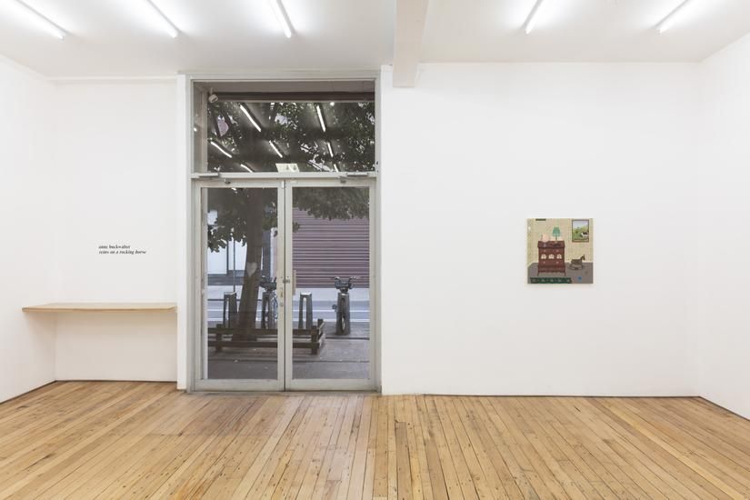 Anne Buckwalter, Reins on a Rocking Horse at Rachel Uffner, photo 23