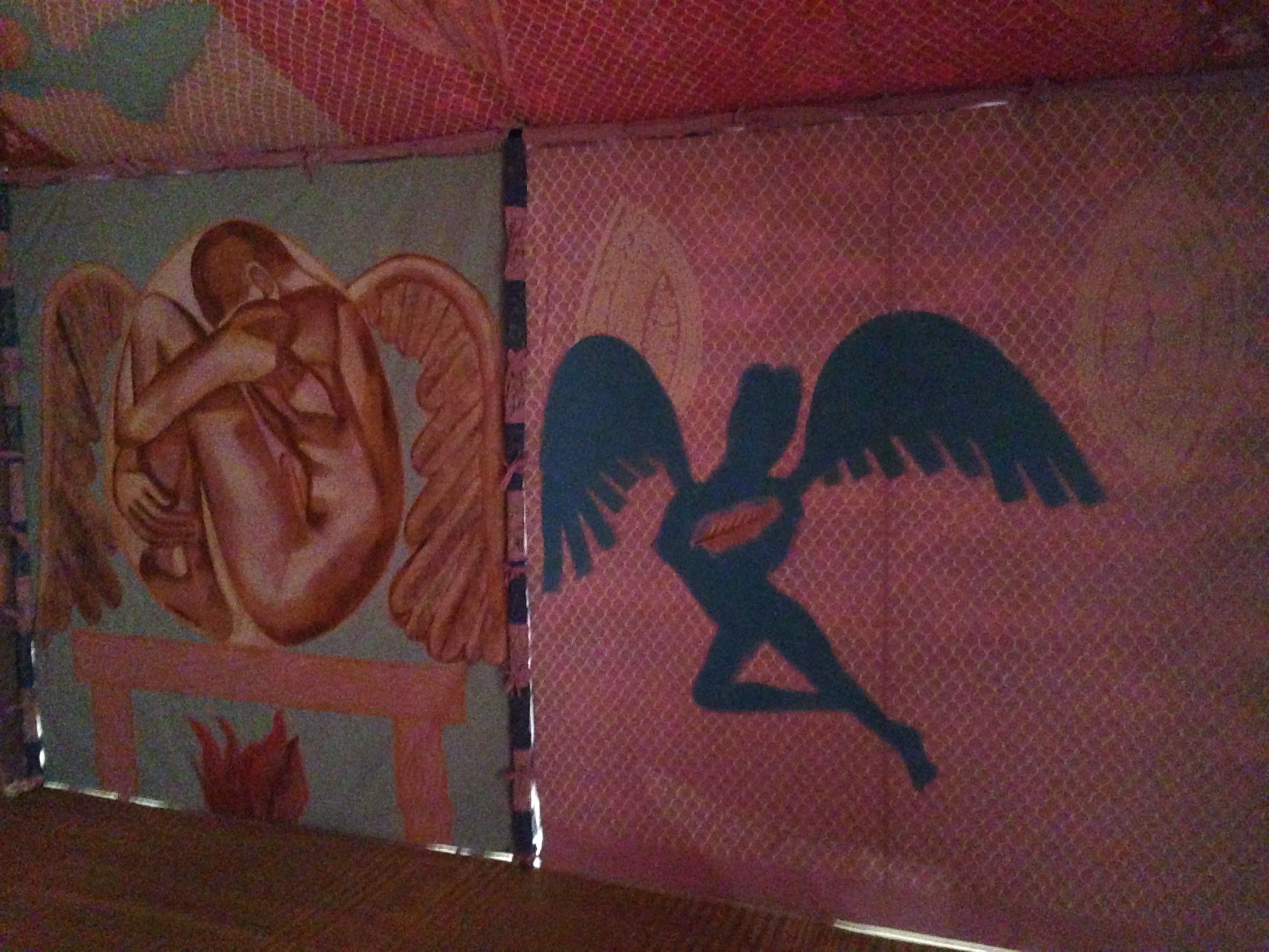 Francesco Clemente, Two Tents at Mary Boone, photo 7