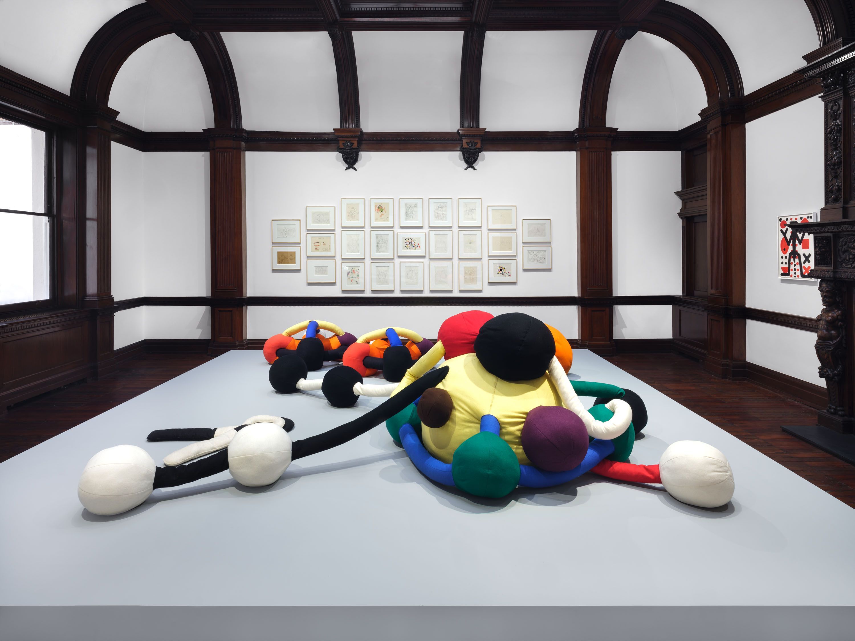 A.R. Penck, Systems: Felt Works and Paintings at Michael Werner, photo 9
