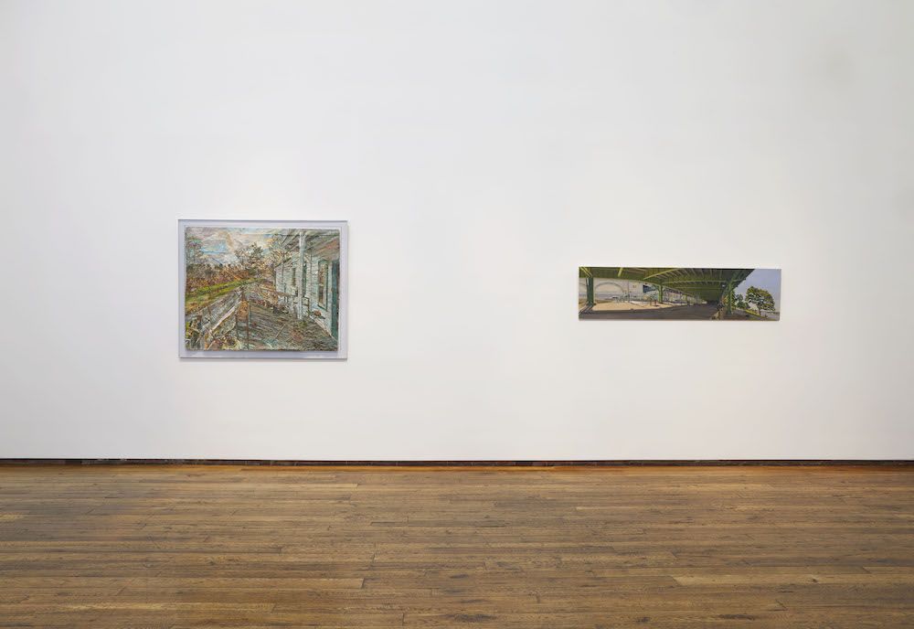 Rackstraw Downes & Stanley Lewis, On-Site at Betty Cuningham, photo 12