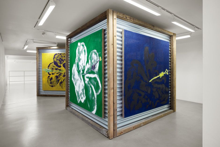 Alvaro Barrington, Wave Your Flags II at Sadie Coles, photo 5