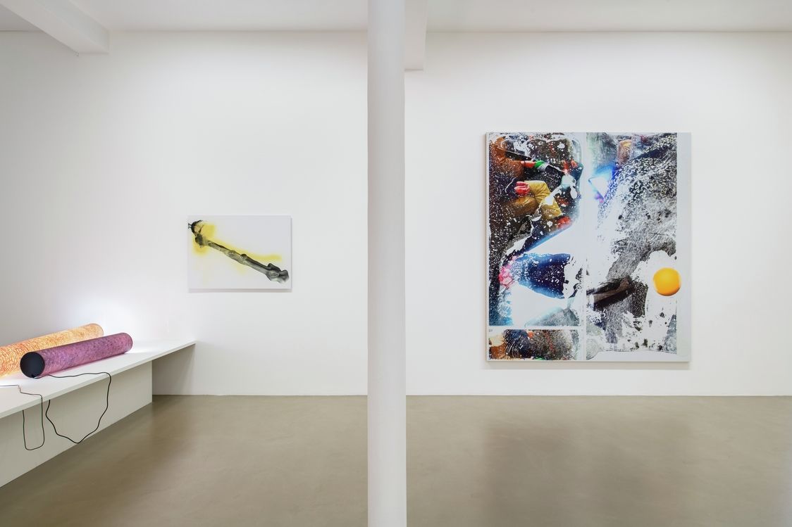 Seth Price, Self as Tube at Chantal Crousel, photo 2