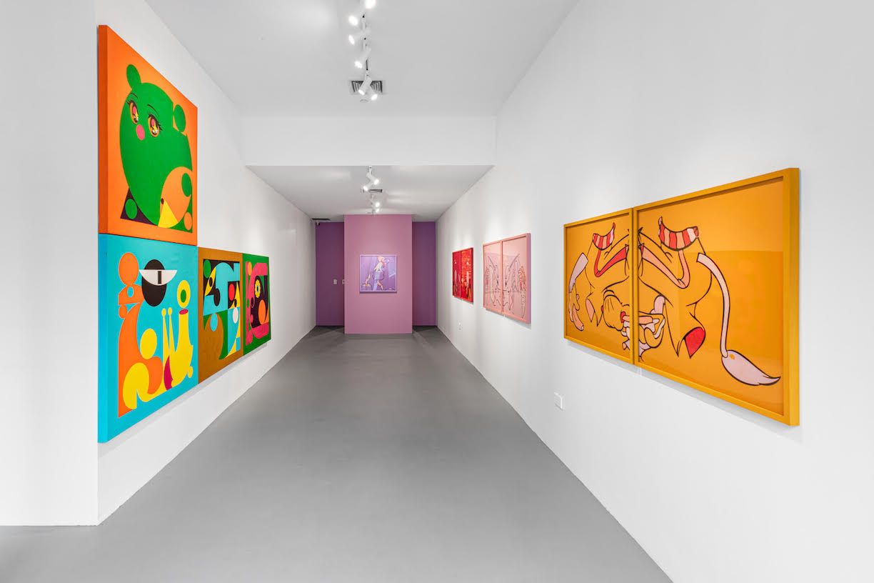 Ad Minoliti & Catalina Schliebener Muñoz, Manifesto of Immature Abstraction at Barro, photo 5
