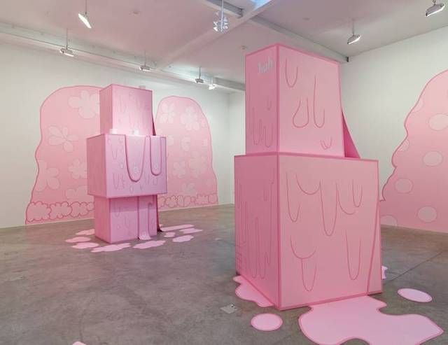 Lily van der Stokker, Huh at Koenig & Clinton, photo 4
