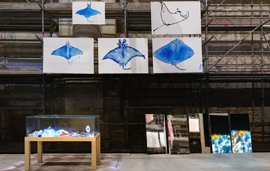 Joan Jonas, Moving Off the Land II at Ocean Space, photo 5