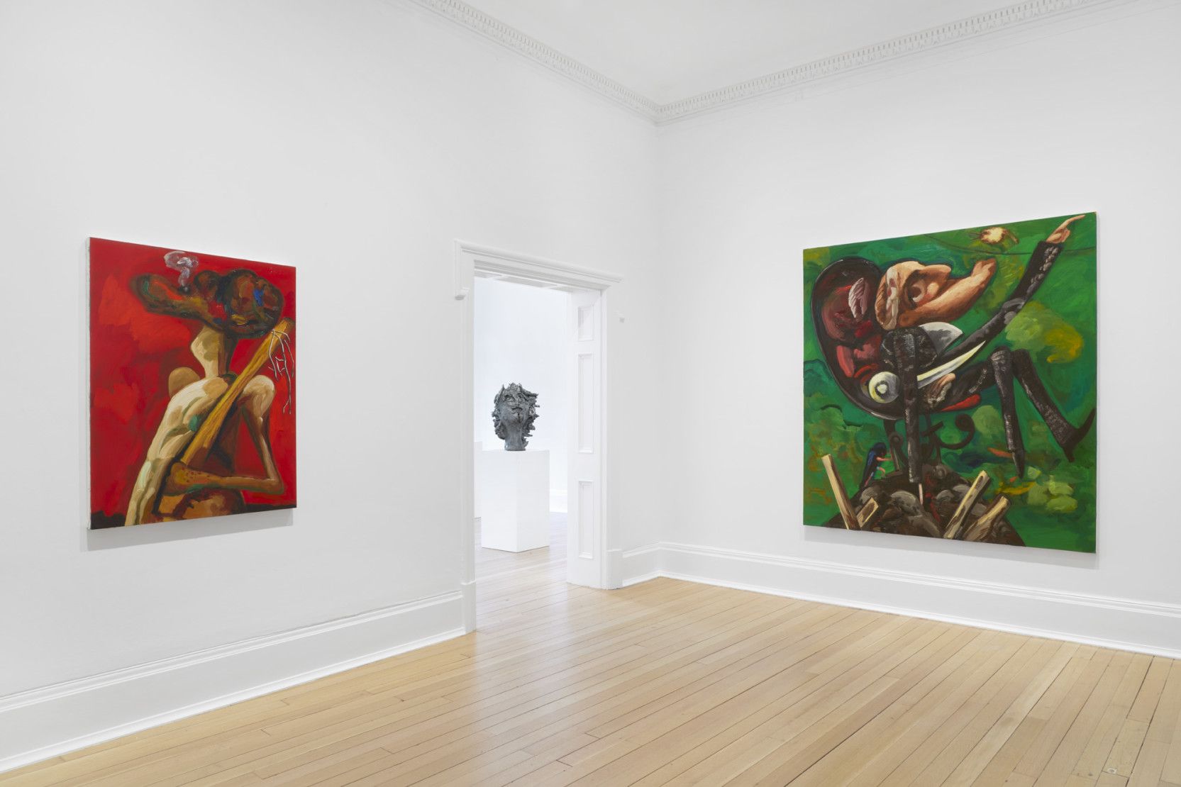 Dana Schutz, Shadow of a Cloud Moving Slowly at Thomas Dane, photo 3