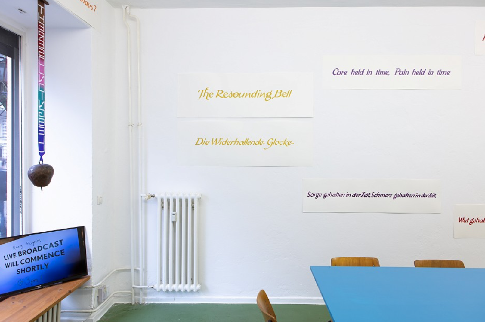 Rory Pilgrim, The Resounding Bell at Between Bridges Residency Space, photo 5