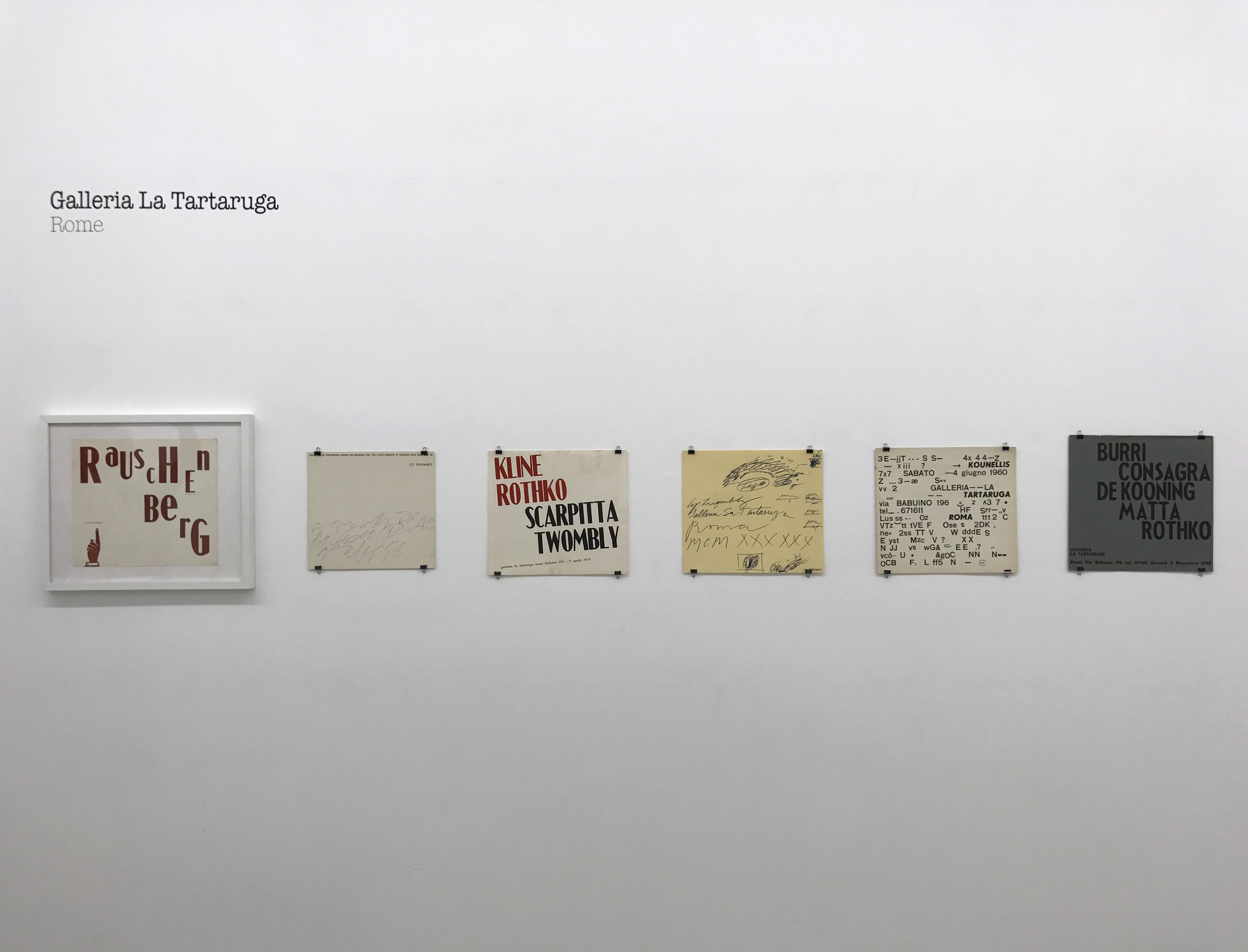 Robert Rauschenberg, Early Networks at Alden Projects, photo 8