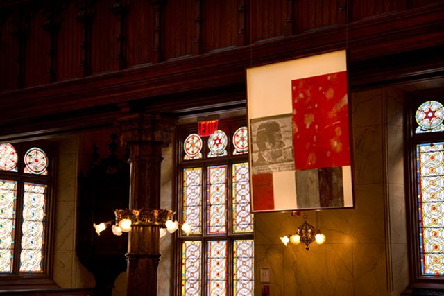 Wallace Berman, Tony Lewis, Kon Trubkovich, Walls and Words at Eldridge Street Synagogue, photo 8