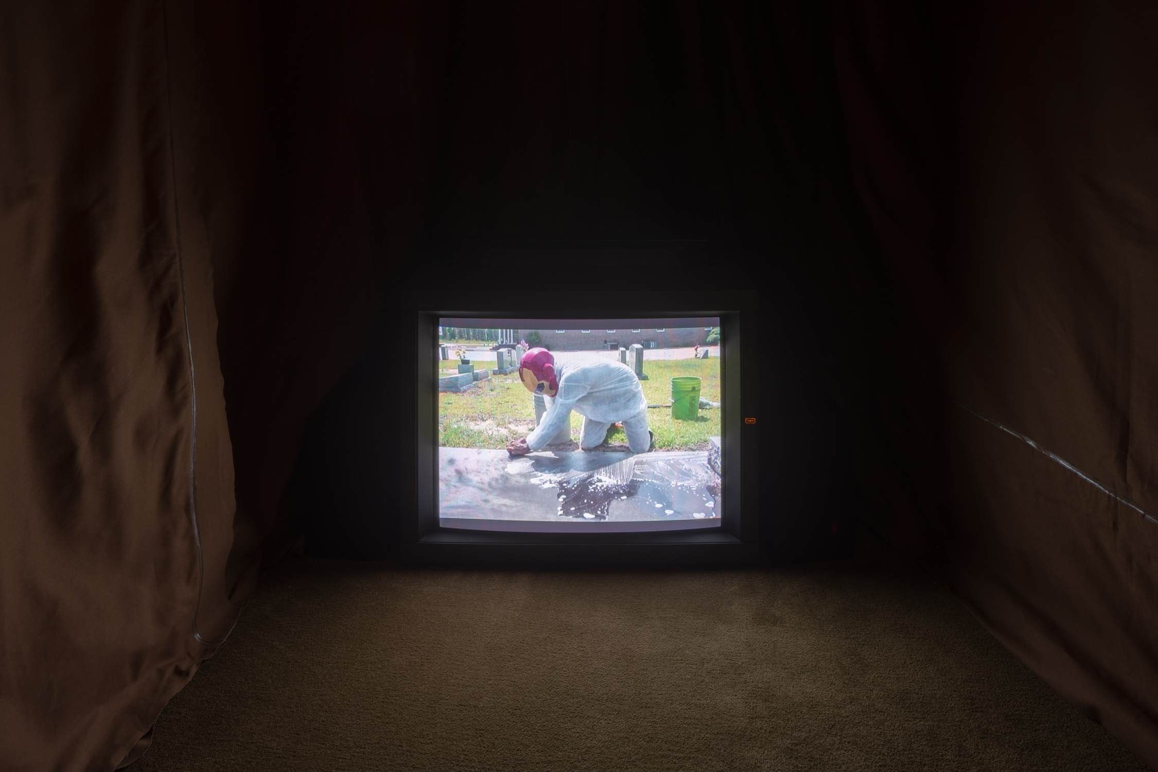 Rodney McMillian, Brown: Videos from The Black Show at The Underground Museum, photo 3