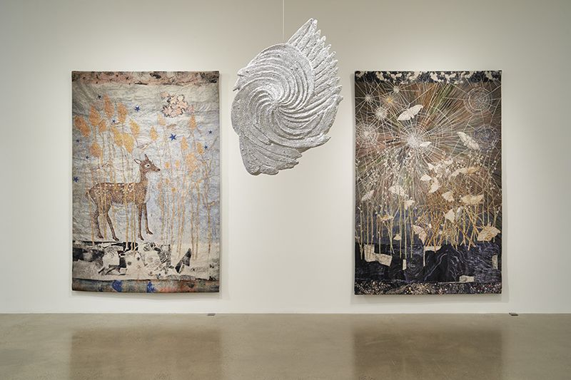 Kiki Smith, Woodland at Timothy Taylor, photo 2