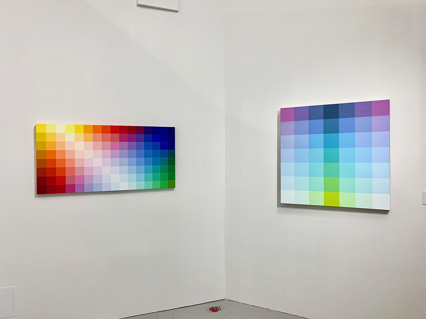 Robert Swain, Scaled Color Studies for Monumental Paintings: Selections From Iconic Series Since 1987 at David Richard Gallery, photo 3