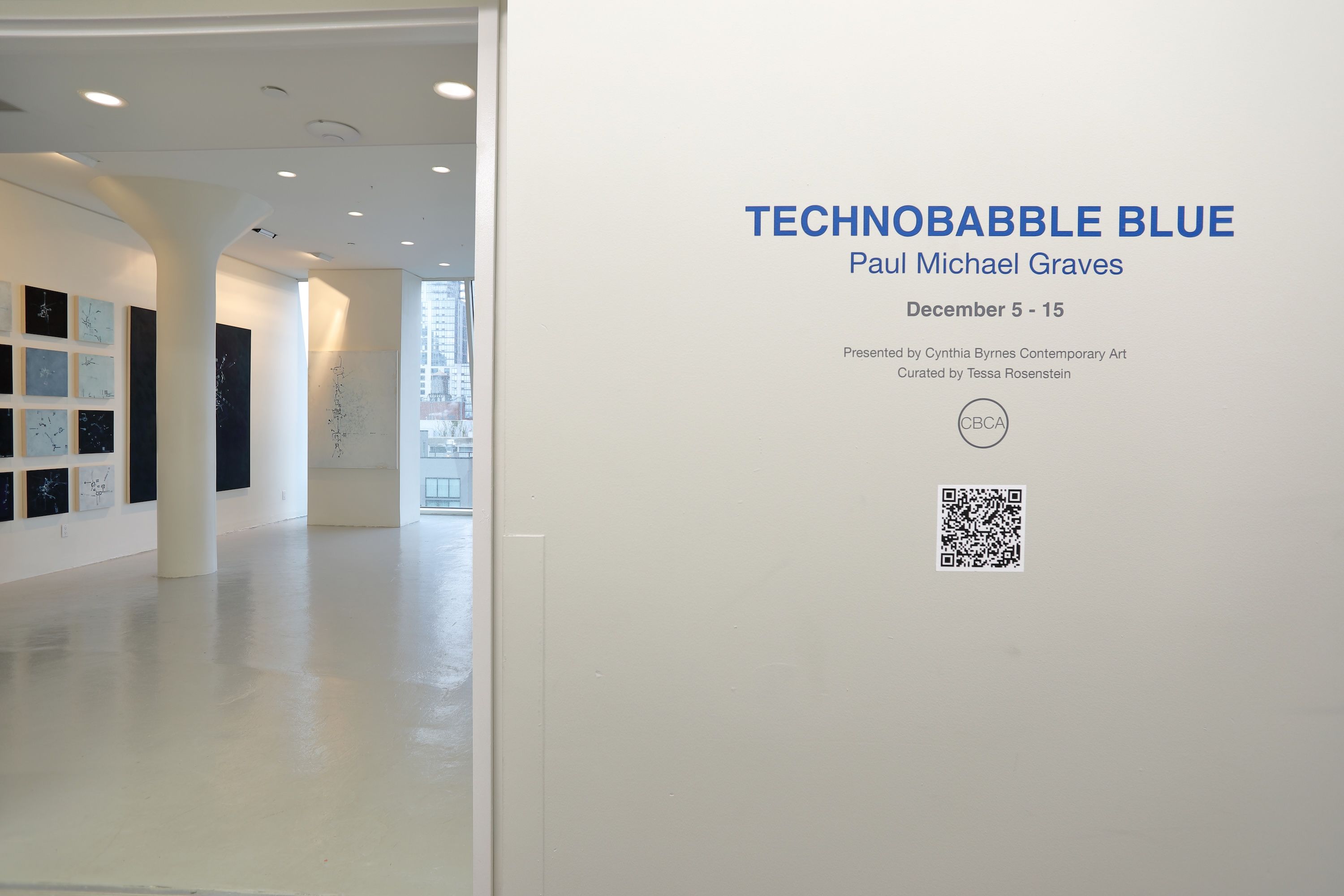 Paul Michael Graves, Technobabble Blue at Cynthia Byrnes Contemporary Art, photo 10