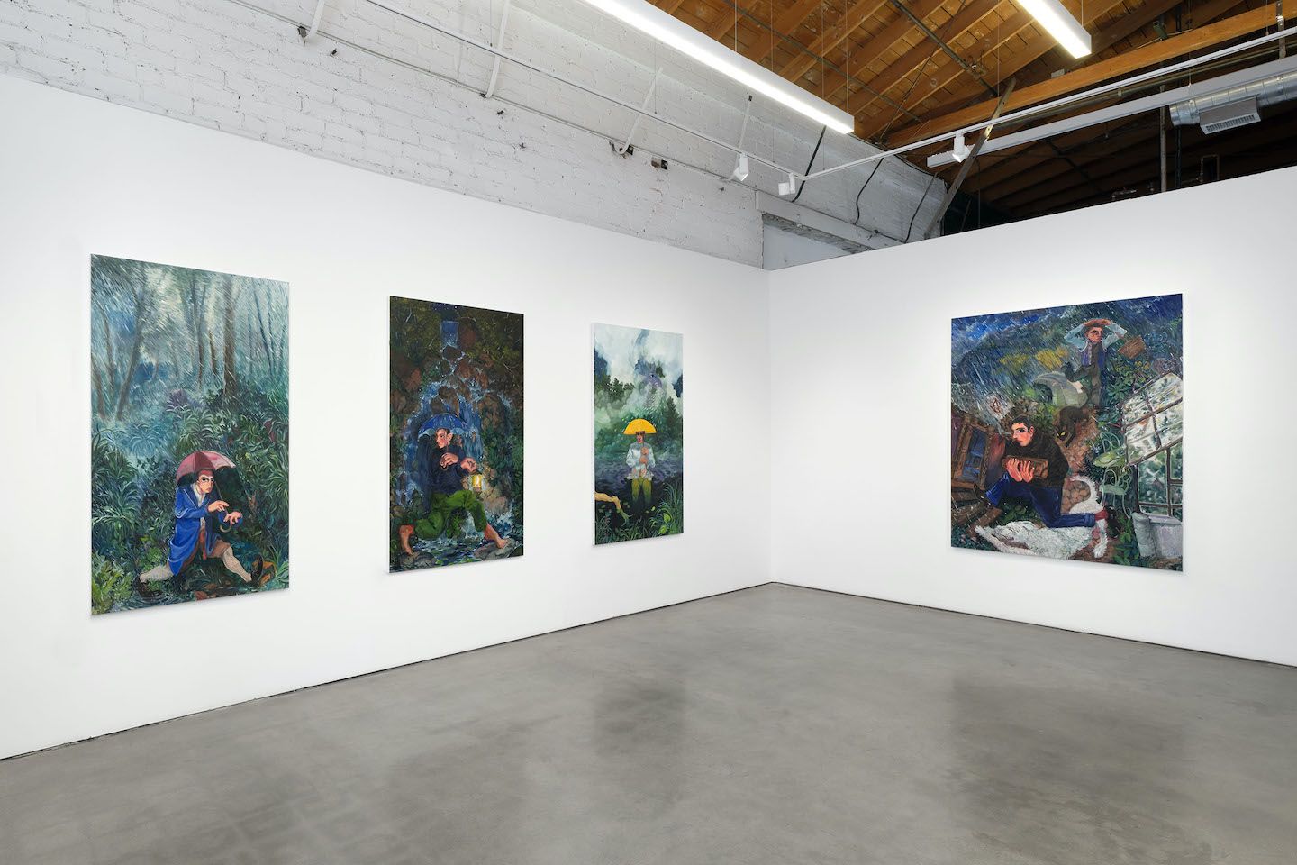 Adrian Geller, Cloudburst at François Ghebaly, photo 2