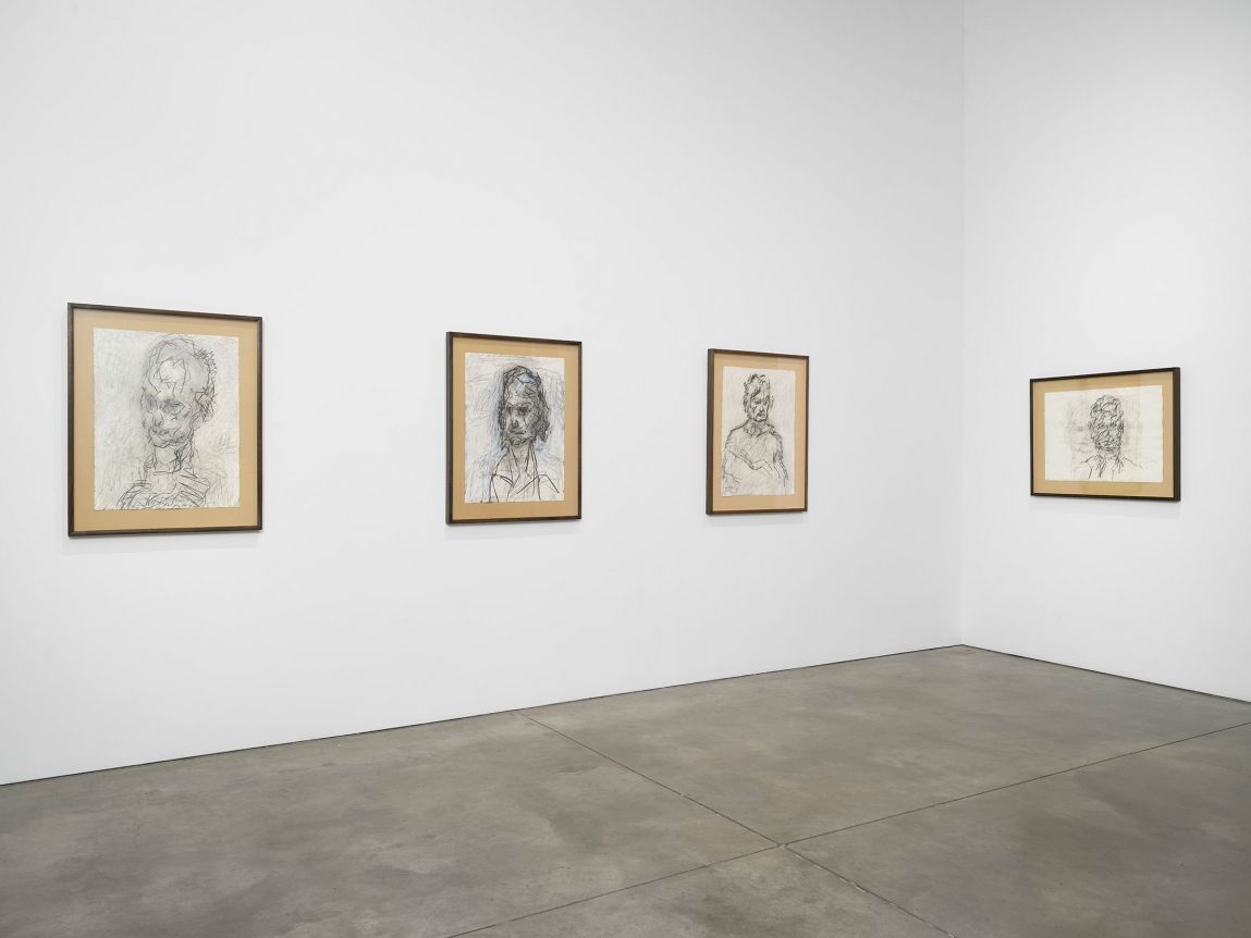 Frank Auerbach, Selected Works, 1978-2016 at Luhring Augustine, photo 11