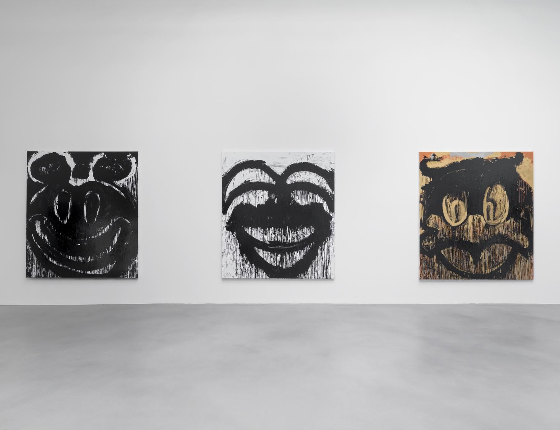 Joyce Pensato, Castaway at Petzel, photo 2