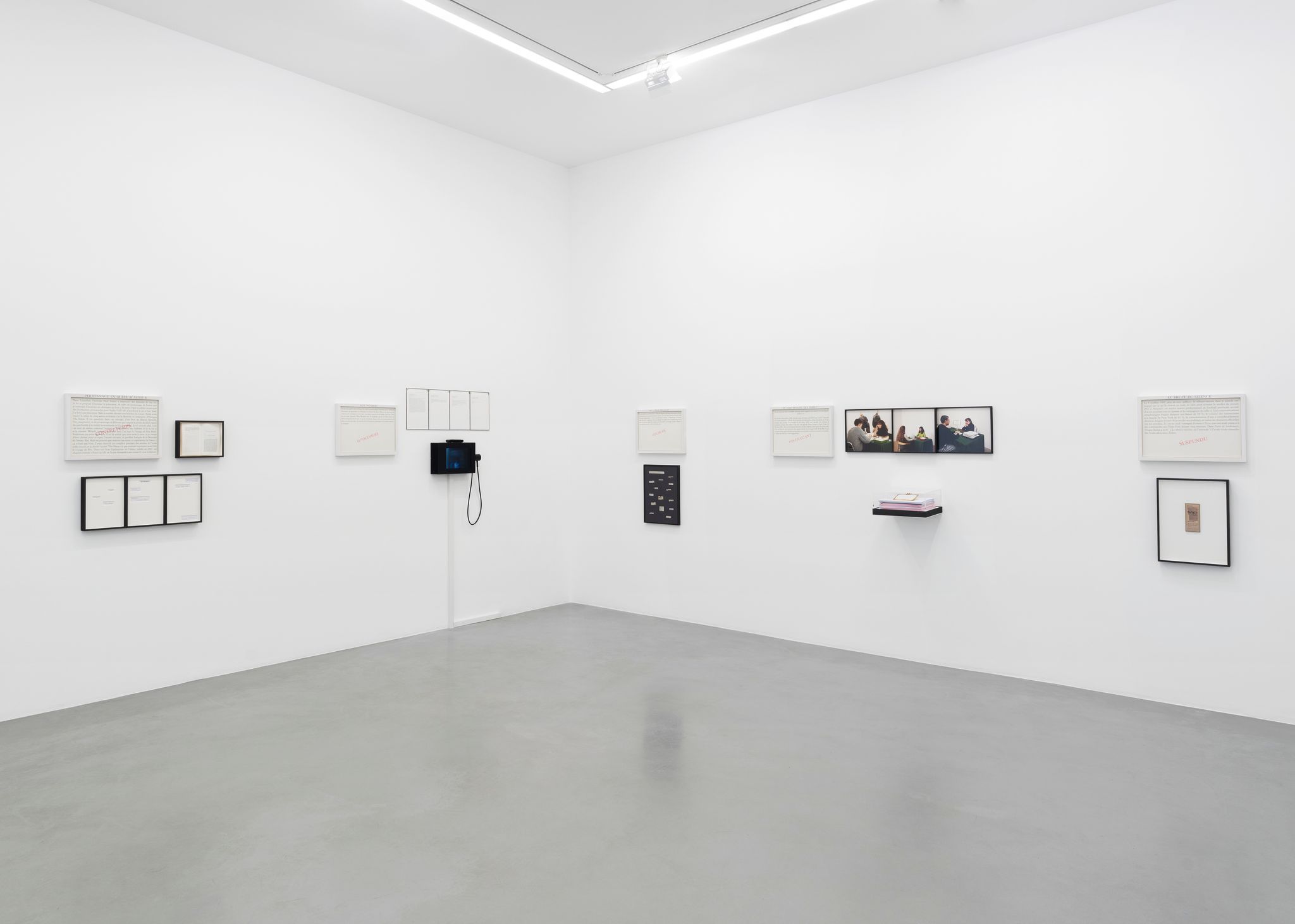 Sophie Calle, Séance de Rattrapage at Perrotin, photo 2
