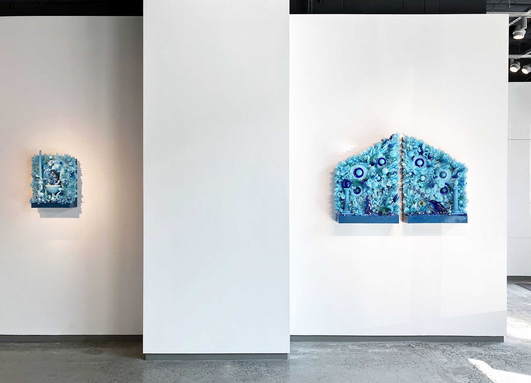 Amber Cowan, Gathering the Sky, Mining the Milk at Heller Gallery, photo 4