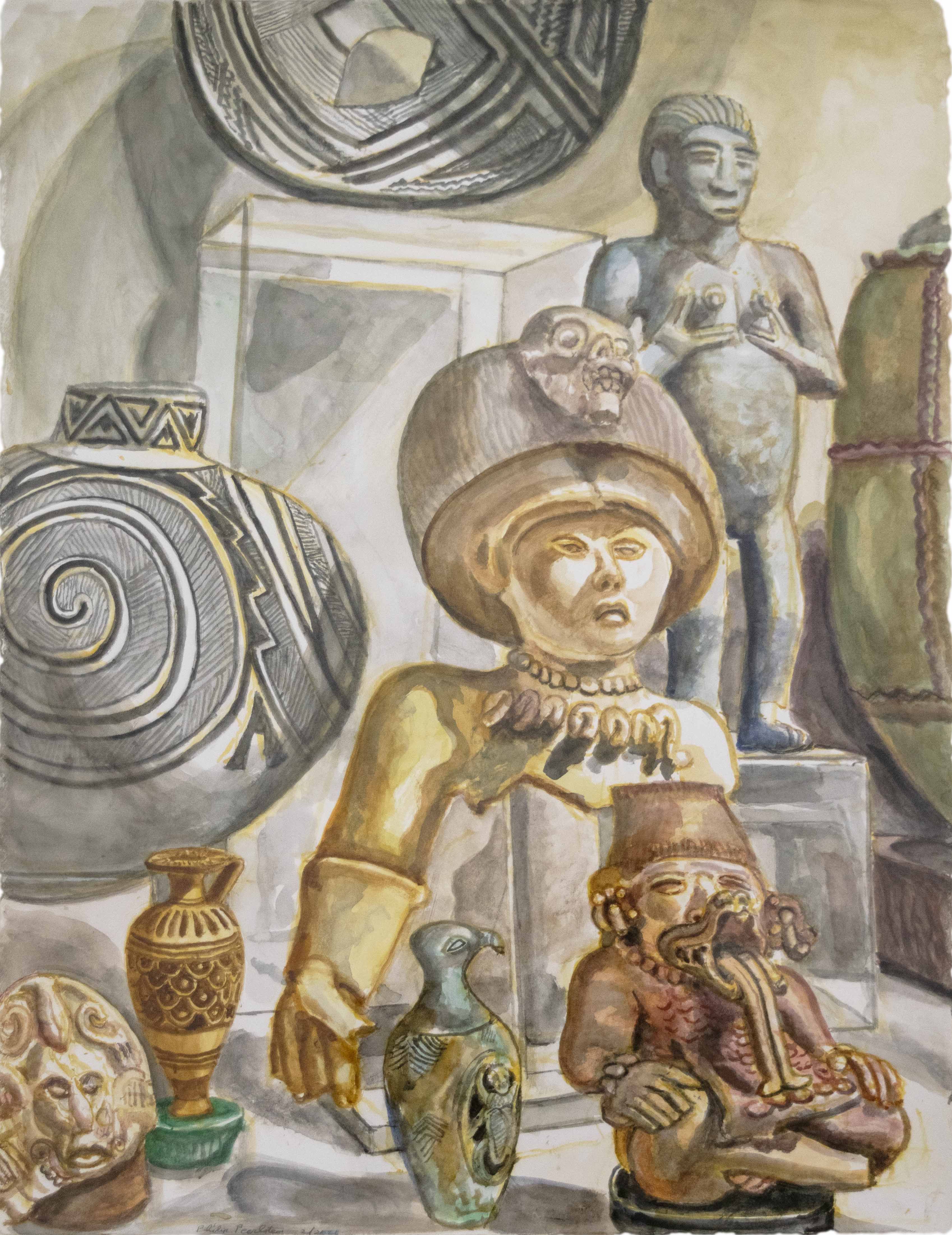 Philip Pearlstein, I Love Mud at Betty Cuningham, photo 2