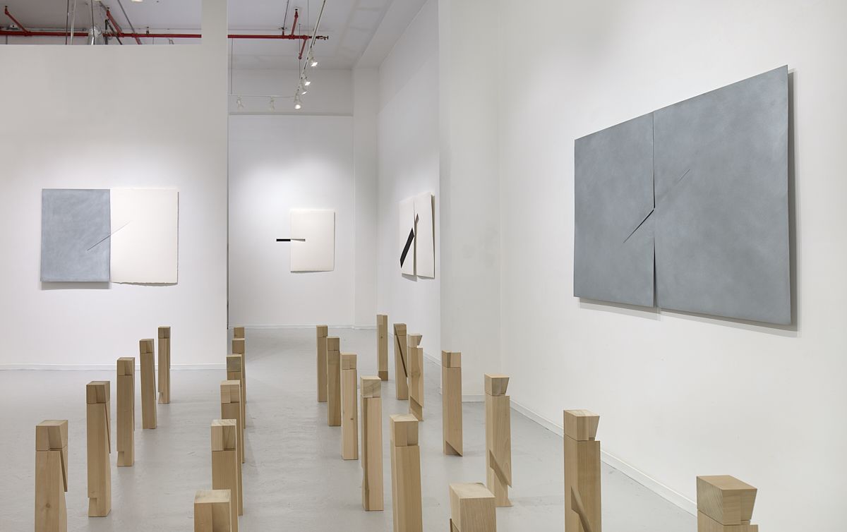 Roland Gebhardt, New Work: Floor and Wall Sculptures at David Richard Gallery, photo 8