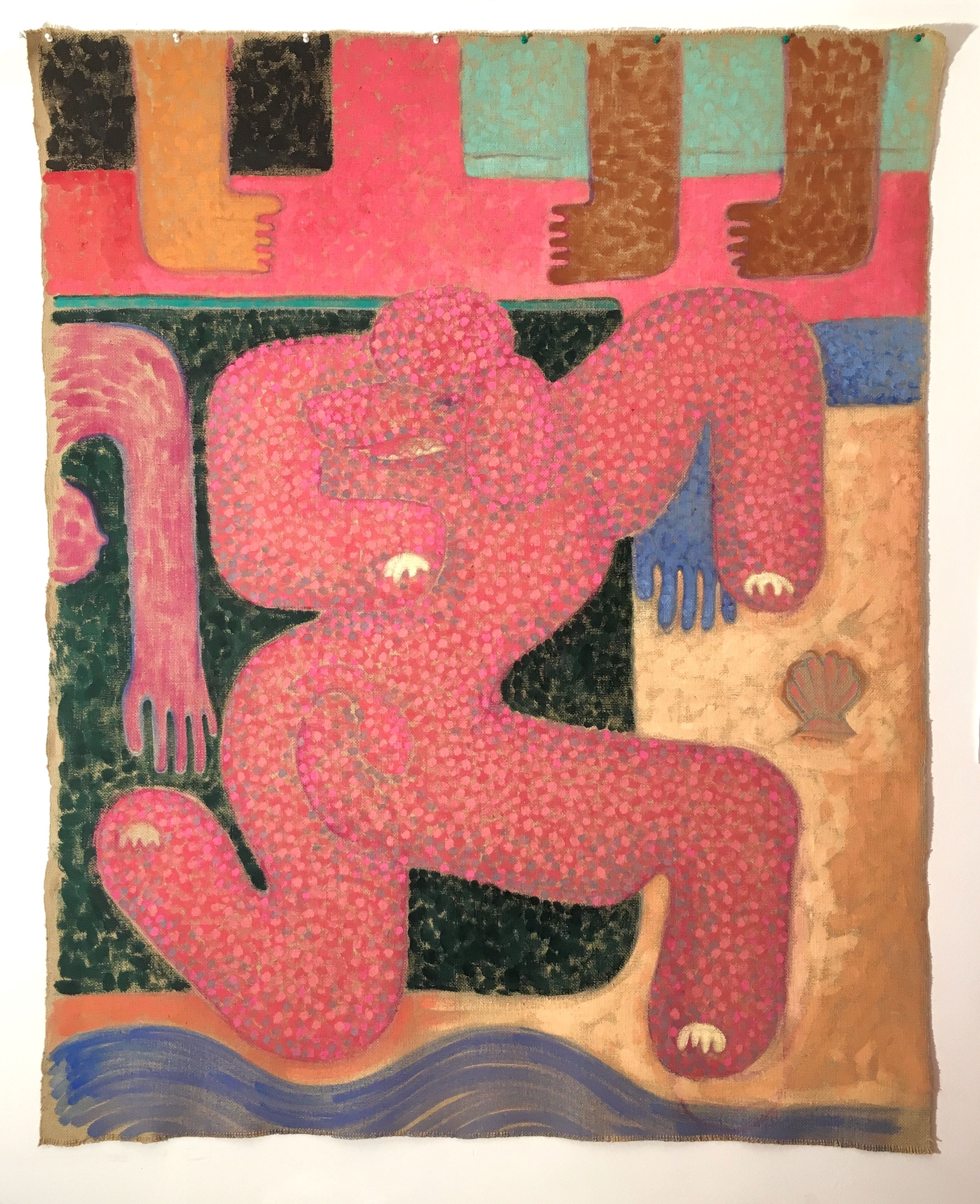 Sophie Larrimore, Some New Paintings at 0-0 LA, photo 2