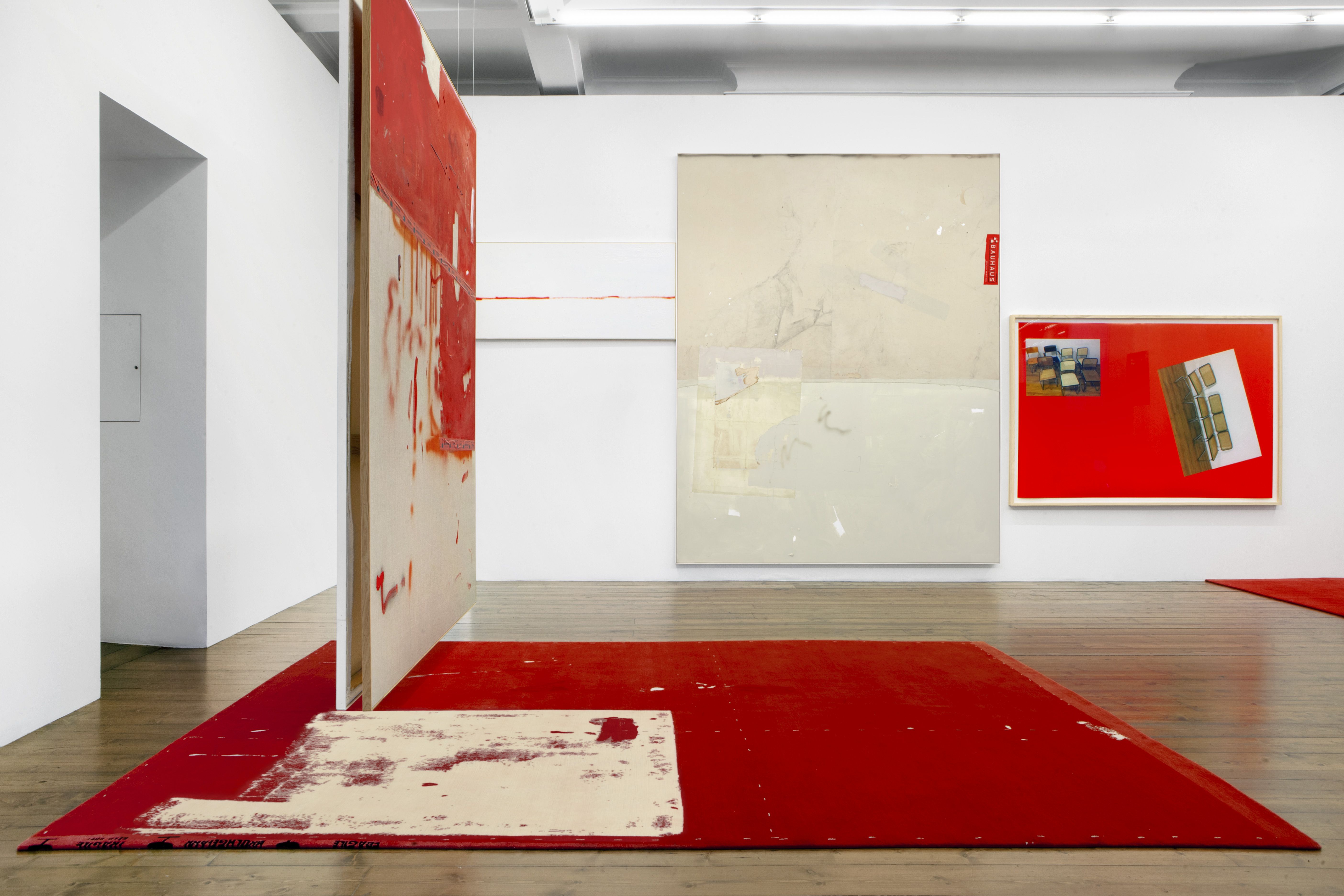 David Ostrowski, The Thin Red Line at Sprüth Magers, photo 4