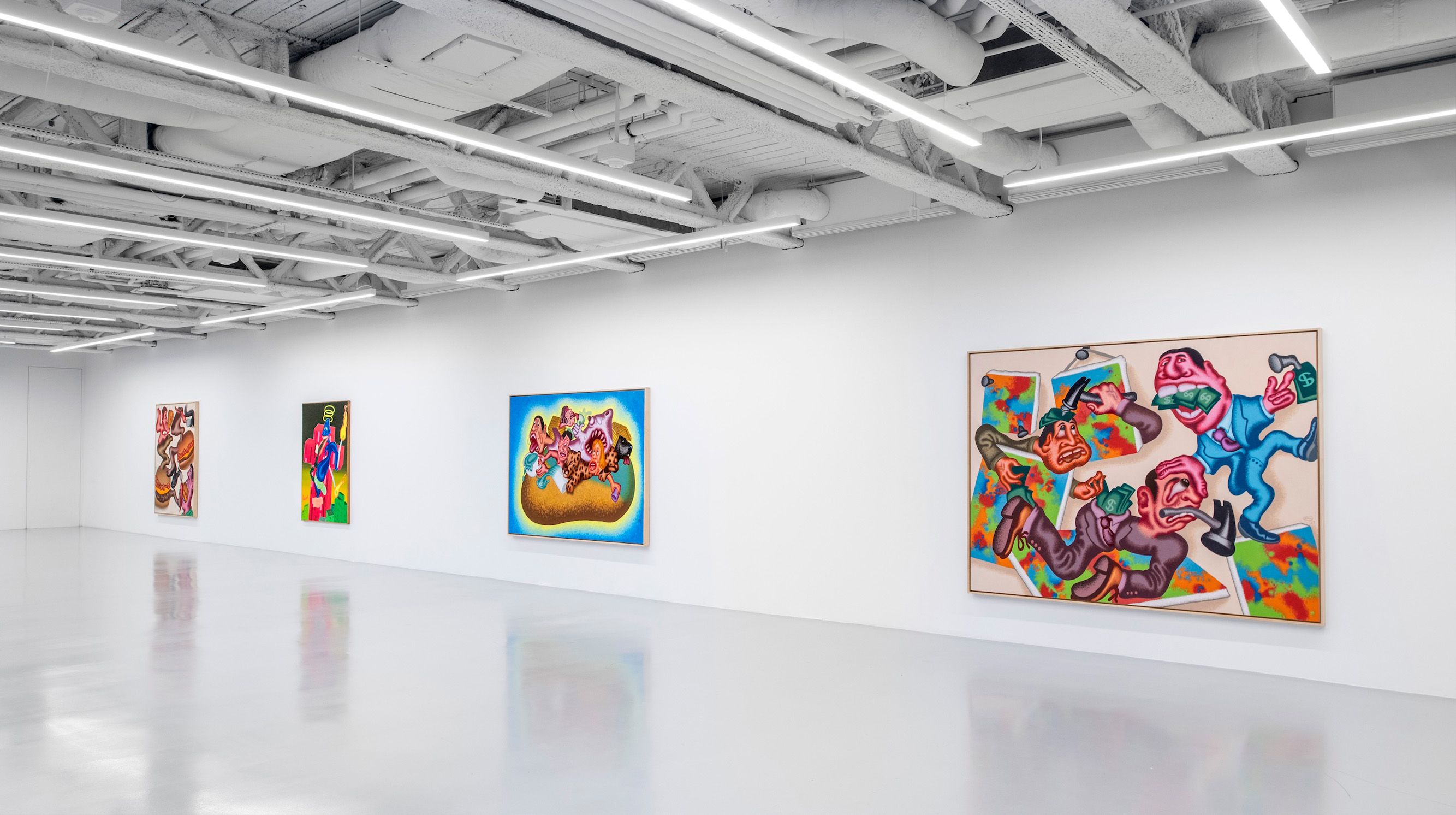 Peter Saul, Peter Saul at Saatchi Yates, photo 4