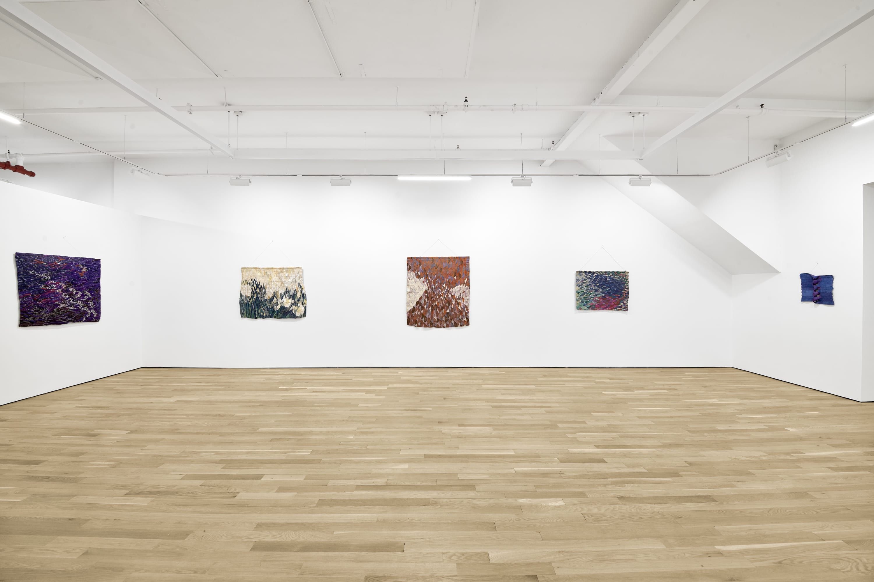 Silvia Heyden, Improvisational Nature: The Weavings and Drawings of Silvia Heyden at Charles Moffett, photo 3