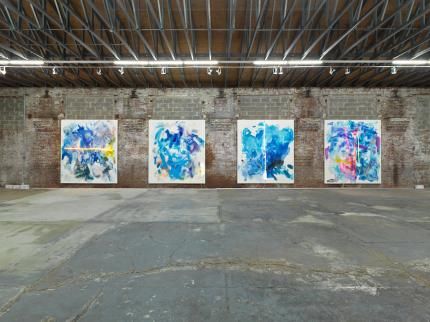 Mary Weatherford, Red Hook at Brennan & Griffin: Red Hook, photo 6