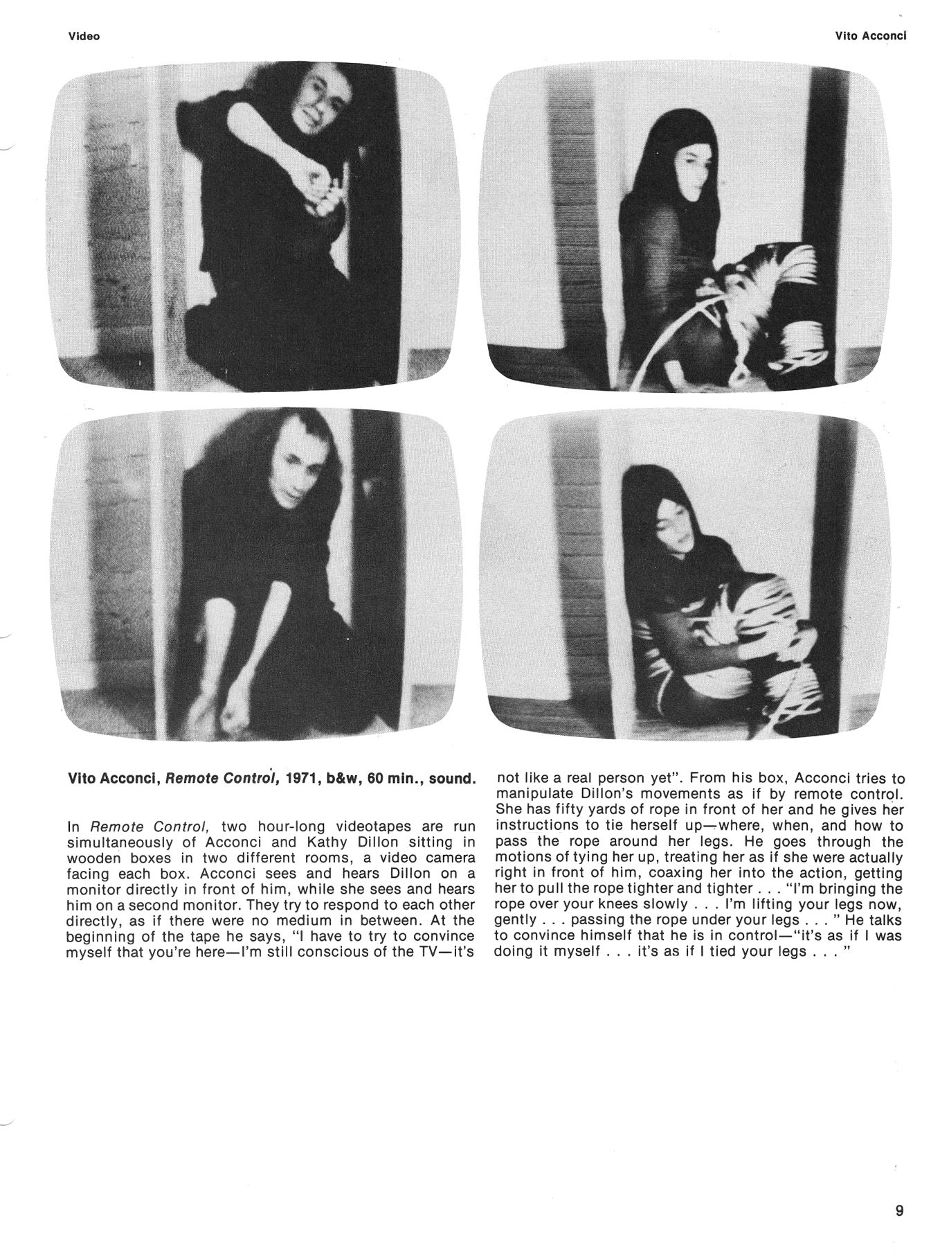 Castelli/Sonnabend Videotapes and Films, Castelli/Sonnabend Videotapes and Films at Castelli Gallery, photo 12