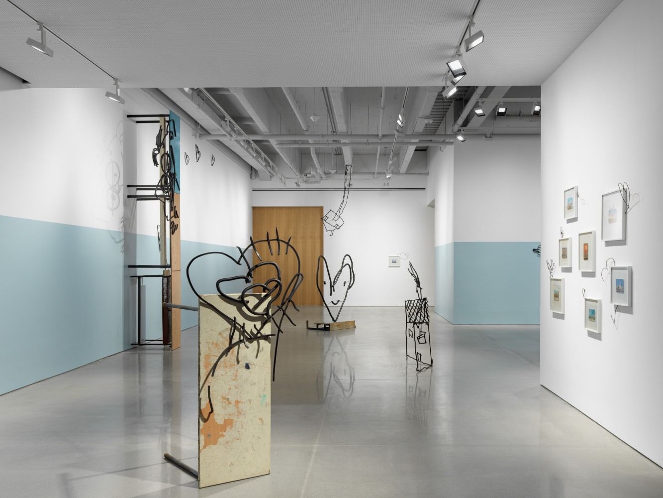 Petrit Halilaj, Abetare (Noisy Classroom) at Kurimanzutto, photo 3