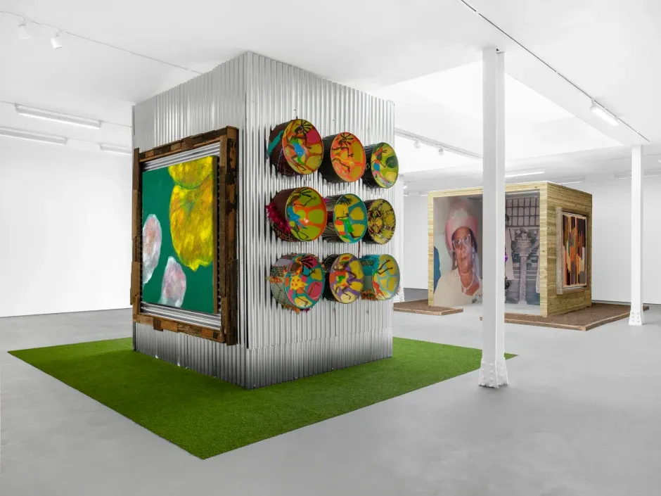 Alvaro Barrington, Grandma’s Land at Sadie Coles, photo 6