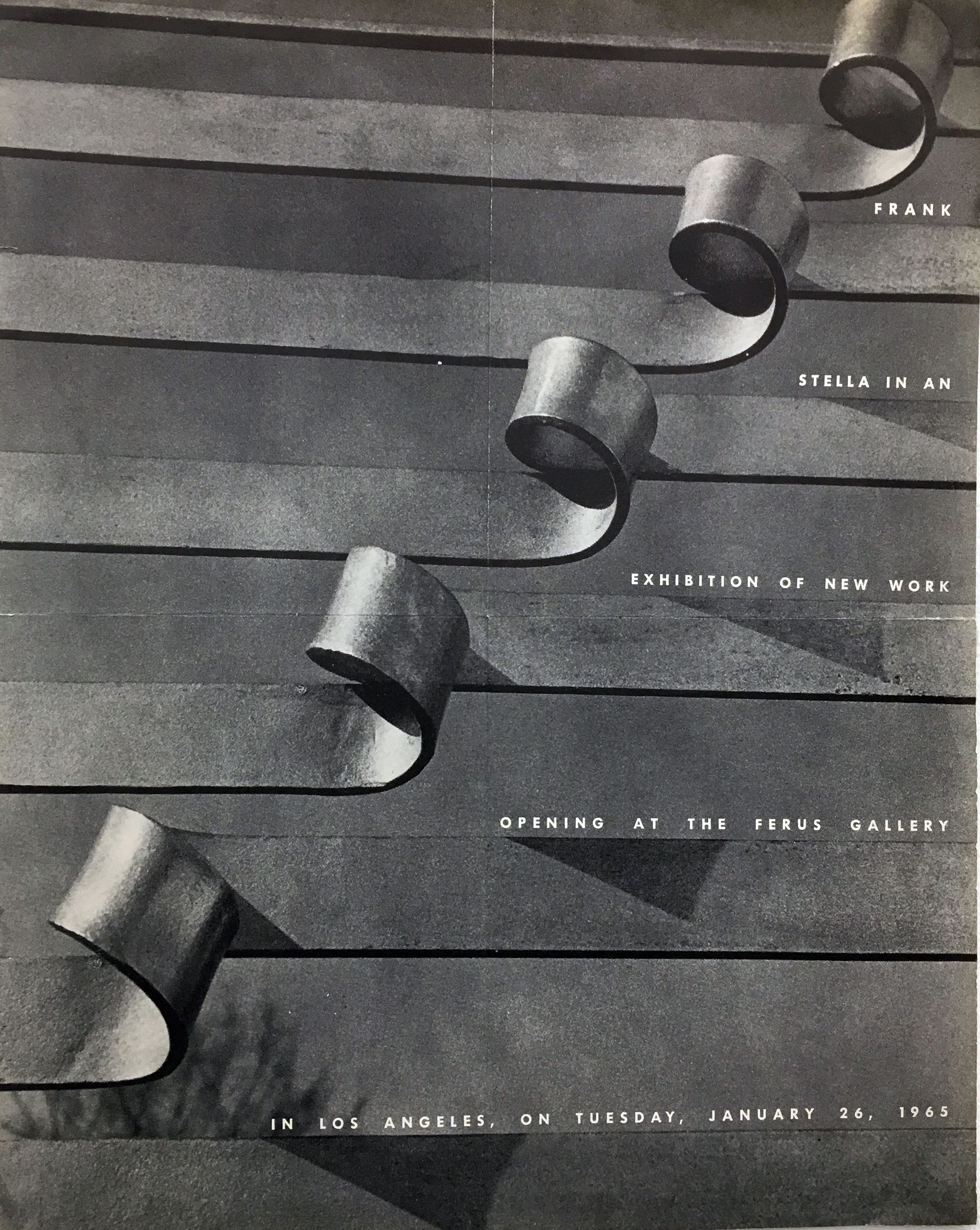 Frank Stella, Early Traces at Alden Projects, photo 2