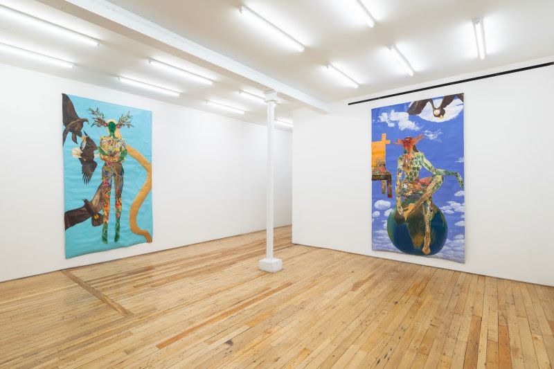 Hana Yilma Godine, A Brush in the Universe at Rachel Uffner, photo 3
