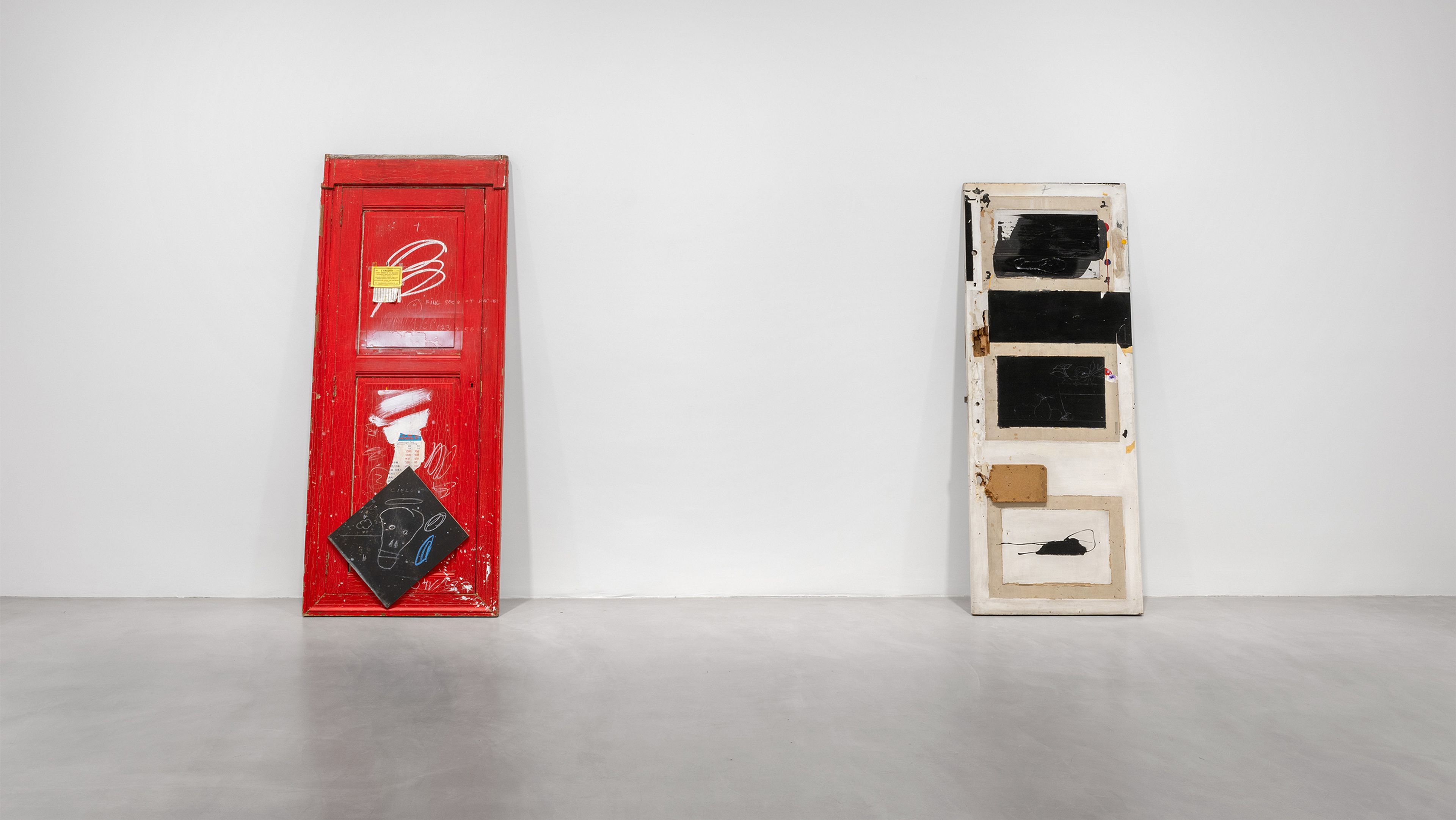 Raymond Saunders, Déménagement at David Zwirner, photo 2